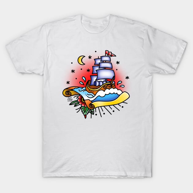 Dream Ship T-Shirt by Mhaddie